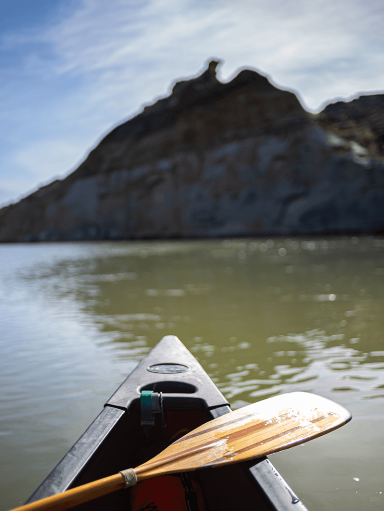 Paddling the Marias River in Montana